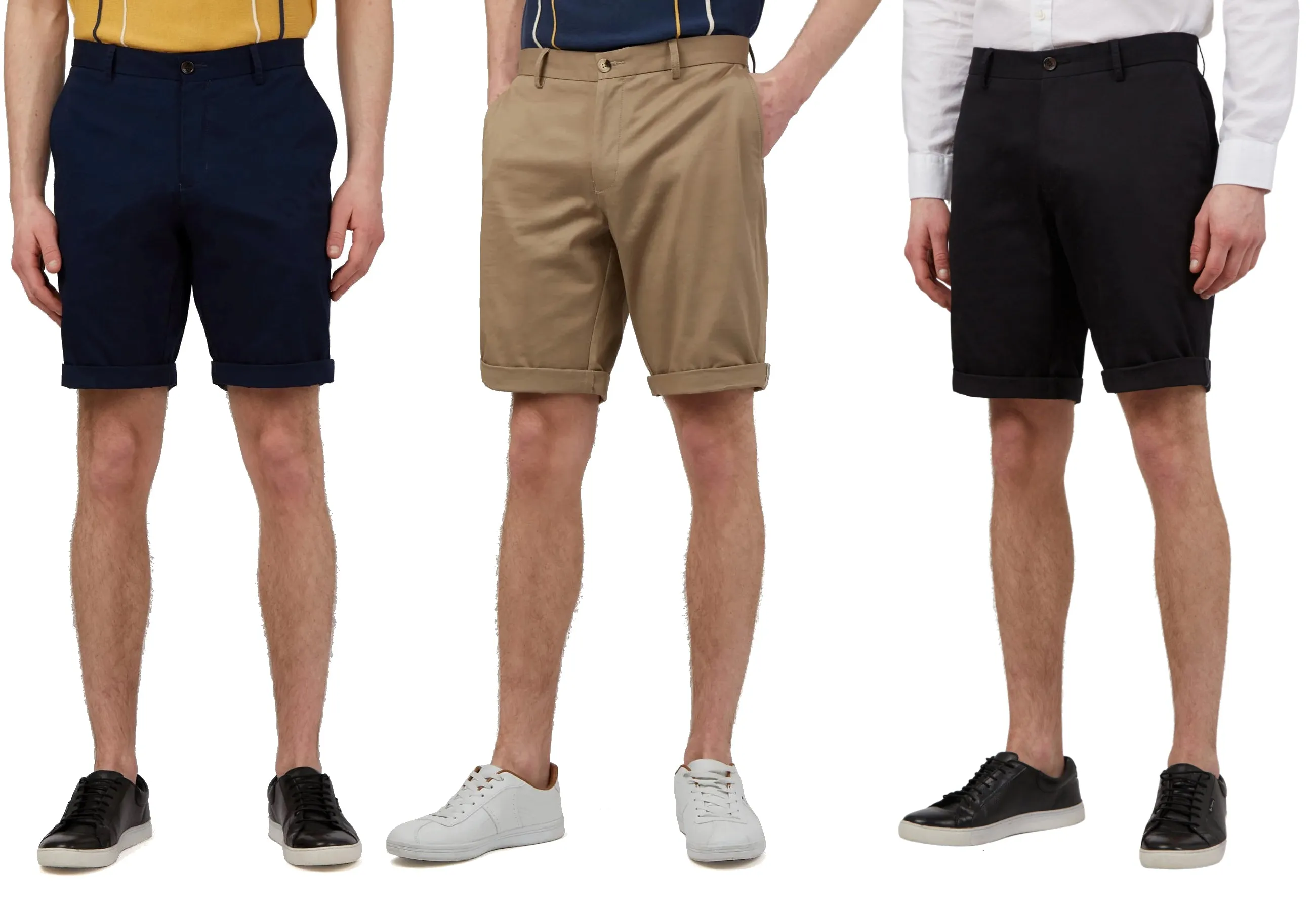 Ben Sherman Mens Signature Chino Shorts, Regular Fit