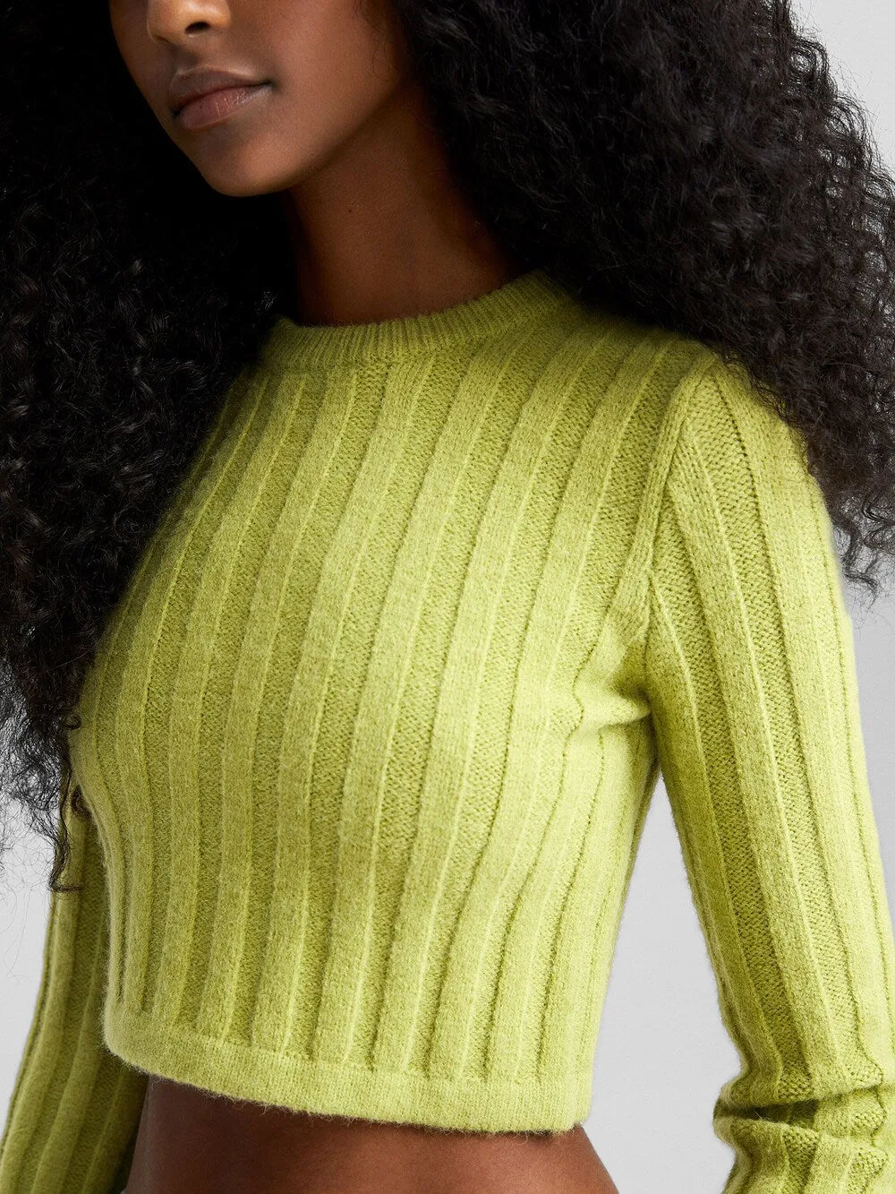 Bershka sweater, light green