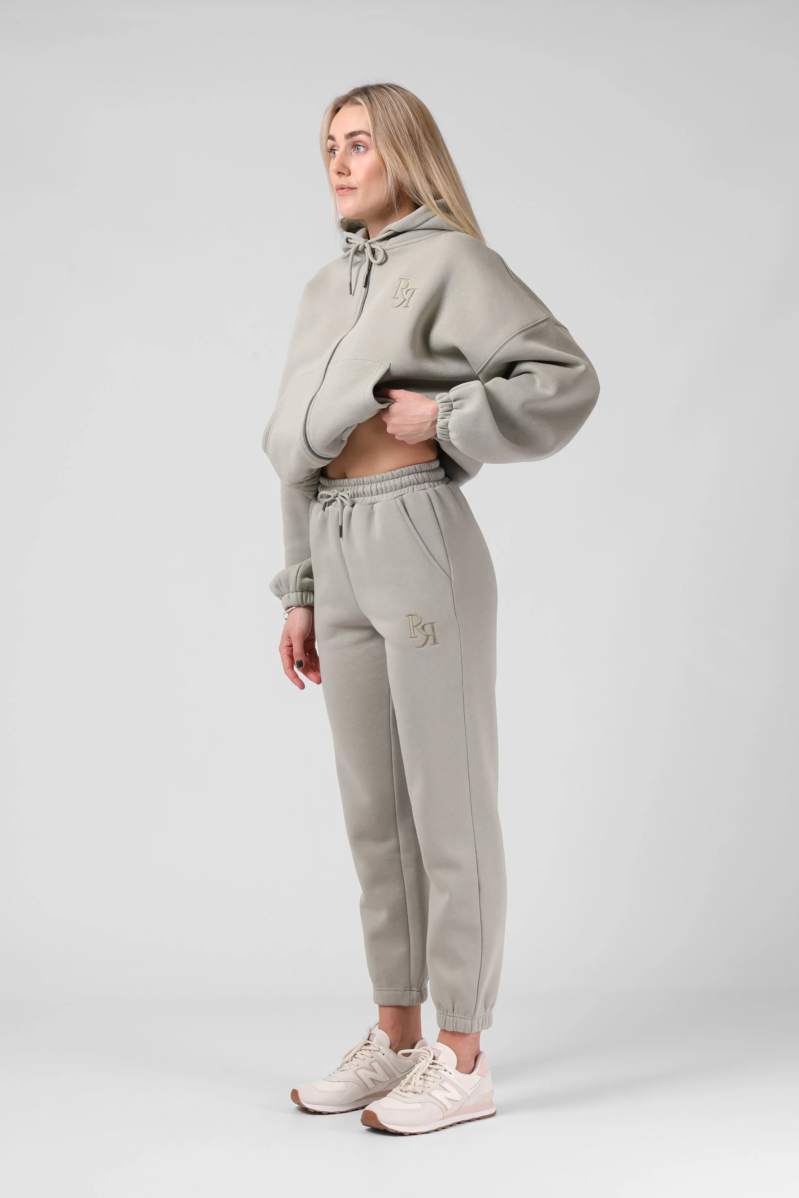 Binate Tracky Pant - Abbey Stone