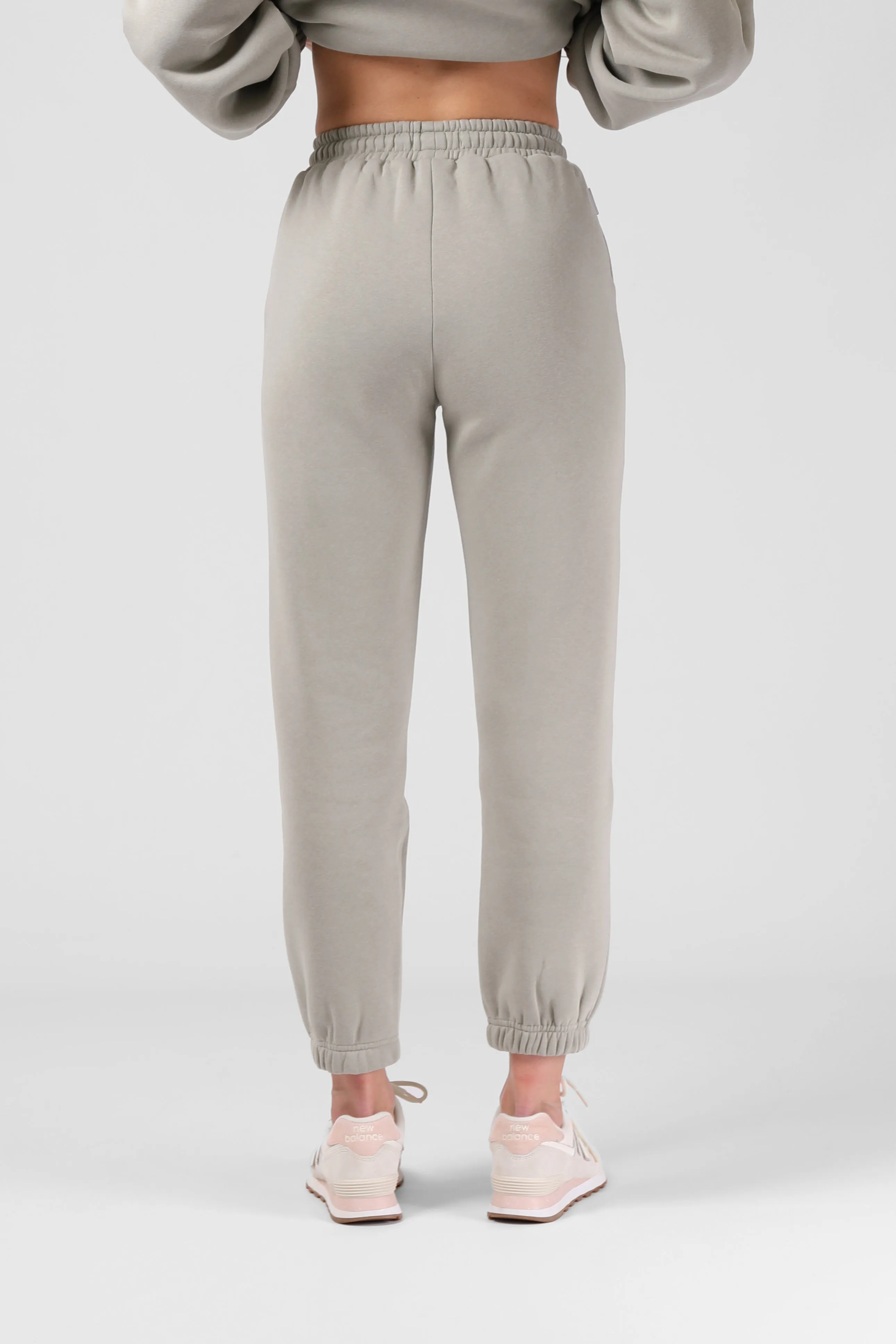 Binate Tracky Pant - Abbey Stone