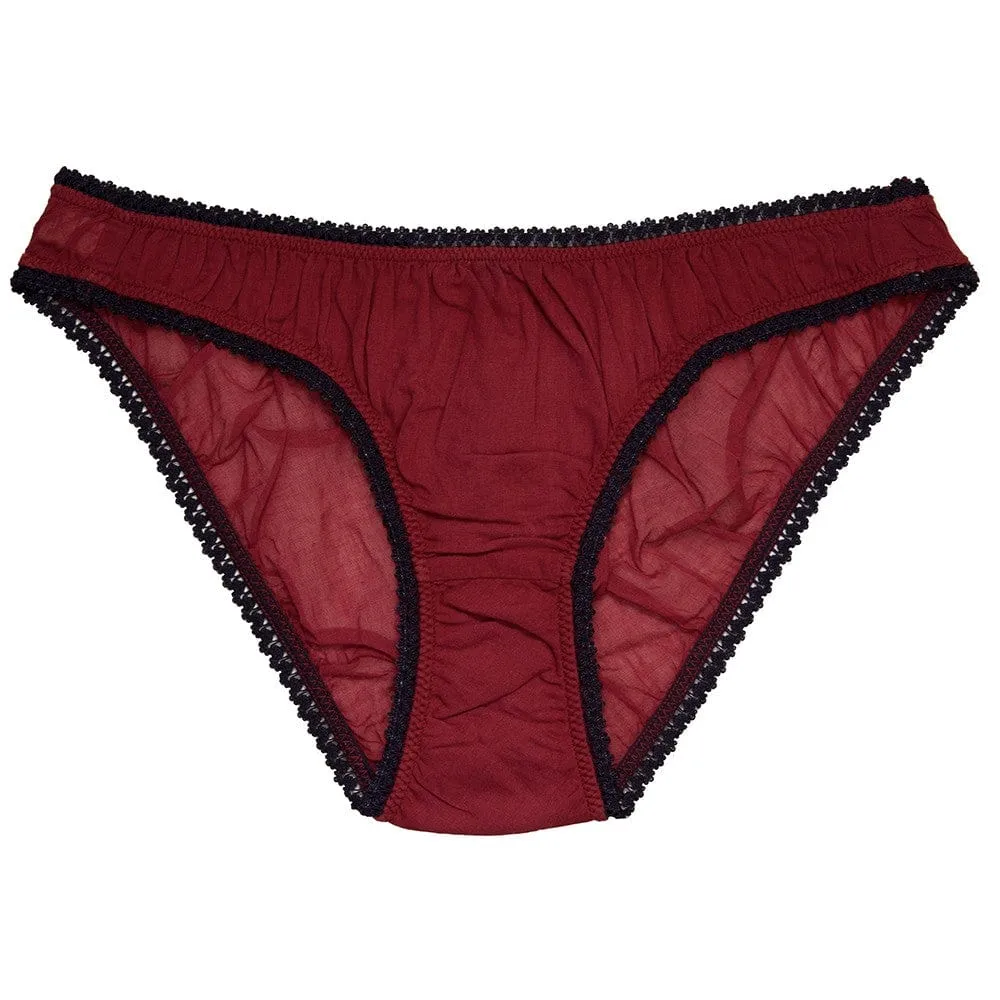 Culotte Germaine Bordeaux/Nuit