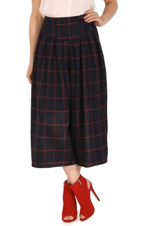 Cutie Checked Culottes