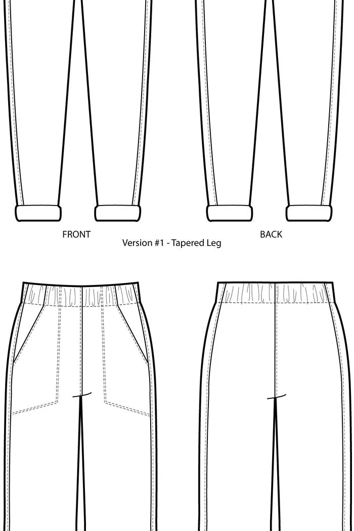 Intro to Garment Sewing -  Free Range Slacks (Hybrid)