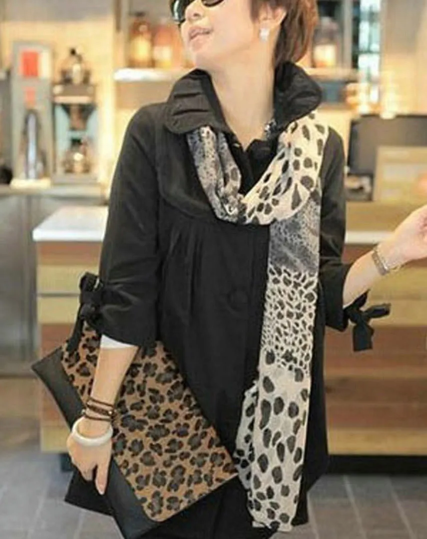 Leopard Print Scarf