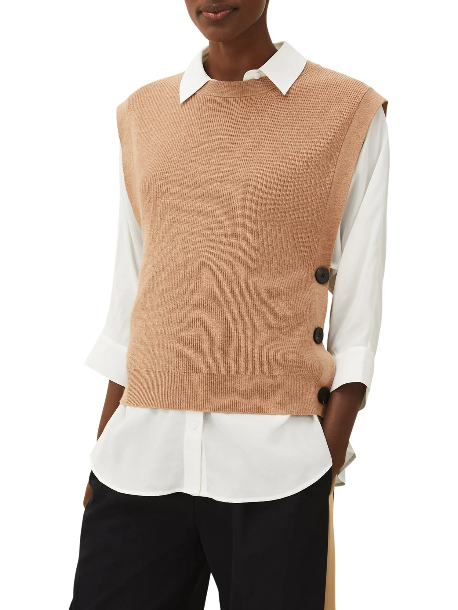 Liv Button Knit Tabard