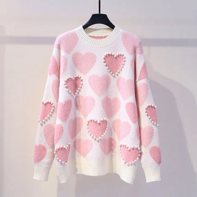 Love Pearls Sweater