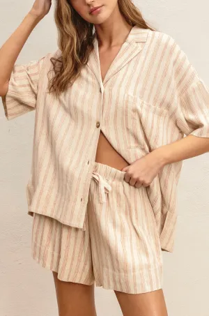 Palermo Relaxed Linen Shirt and Shorts Set