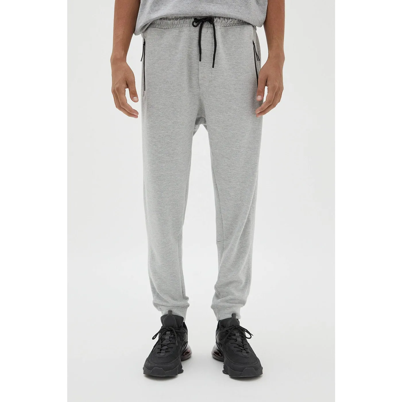 PB Grey Joggers with contrast details