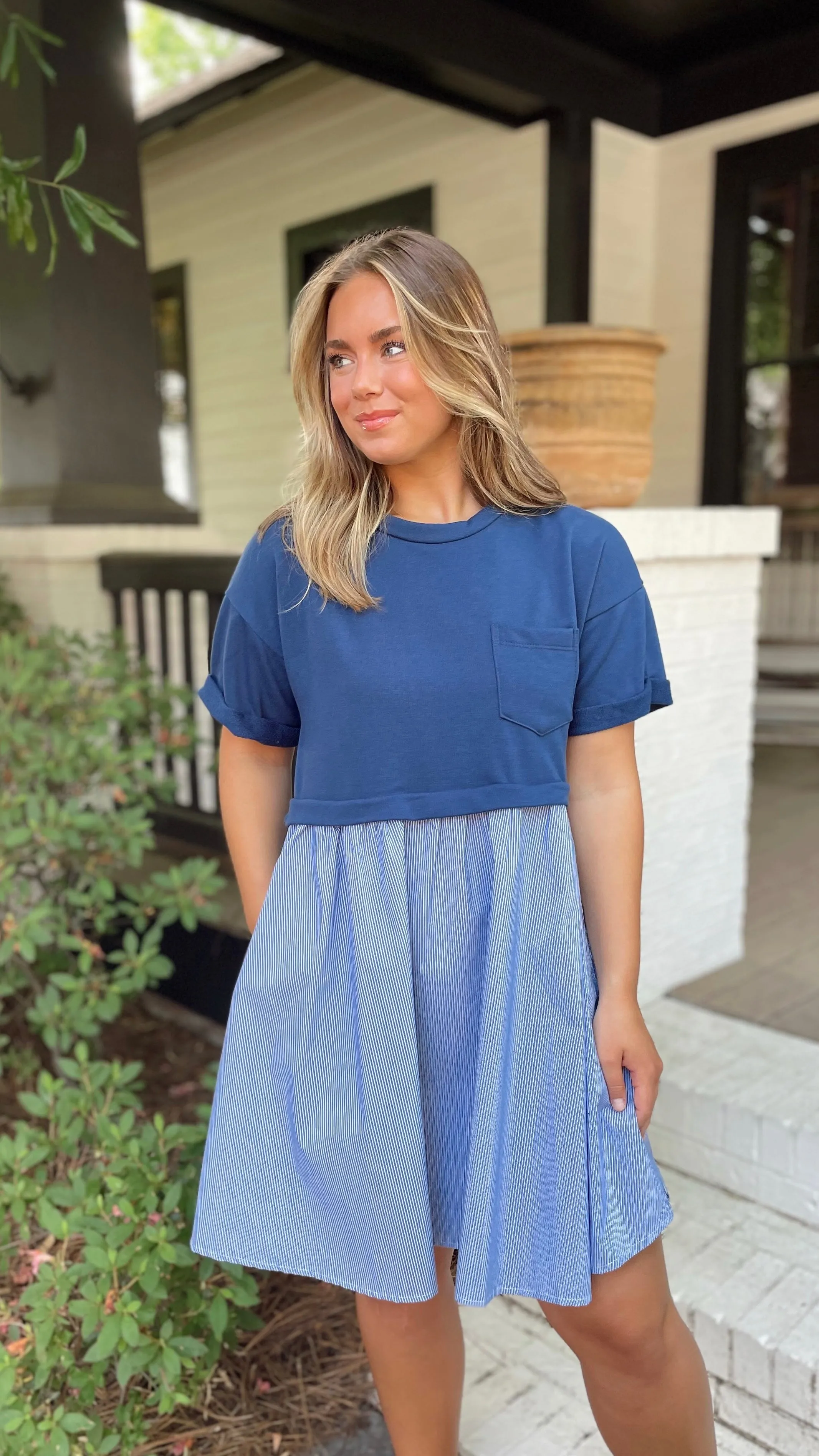 Pocket Tee Dress