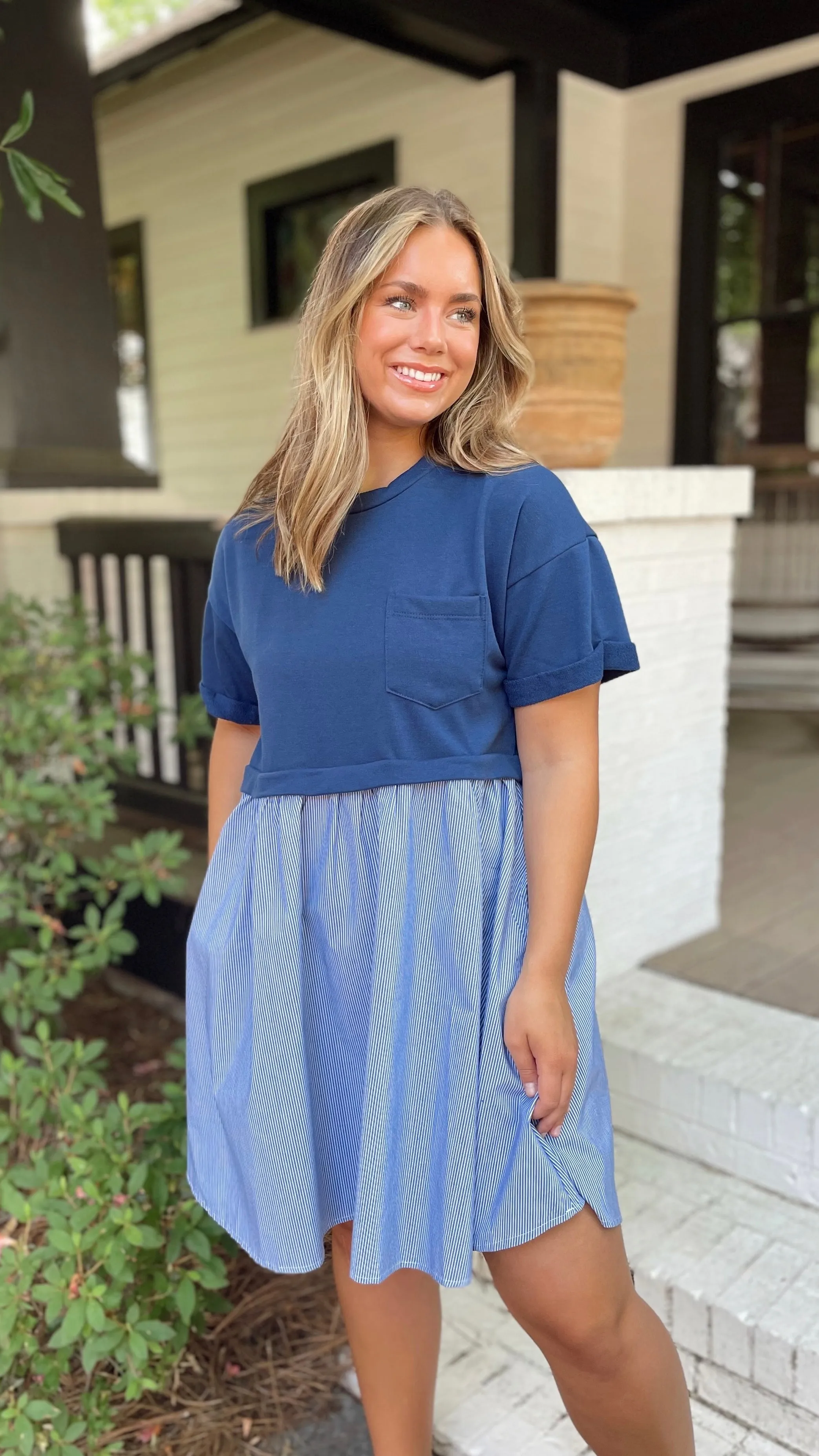 Pocket Tee Dress