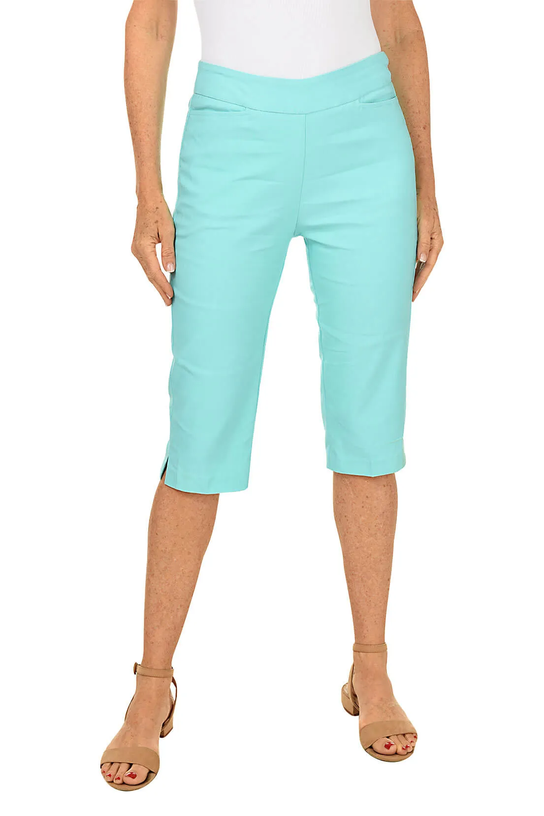 Pull-On Clamdigger Crop Pant