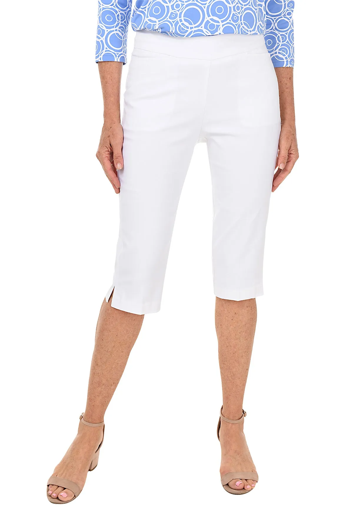 Pull-On Clamdigger Crop Pant