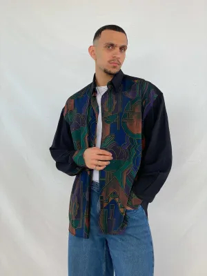 Vintage 90s Makline Full-Sleeve Shirt